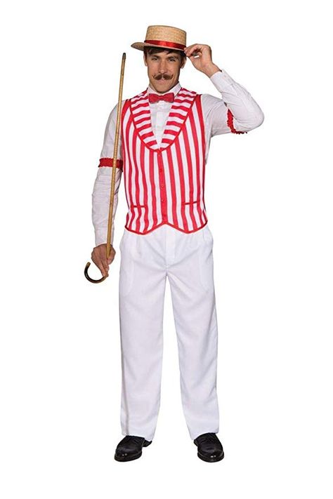 Mens Barbershop, Barbershop Quartet, Barber Shop Quartet, White Costumes, Striped Vests, Unisex Baby Clothes, Preschool Outfits, Matching Accessories, Mens Costumes