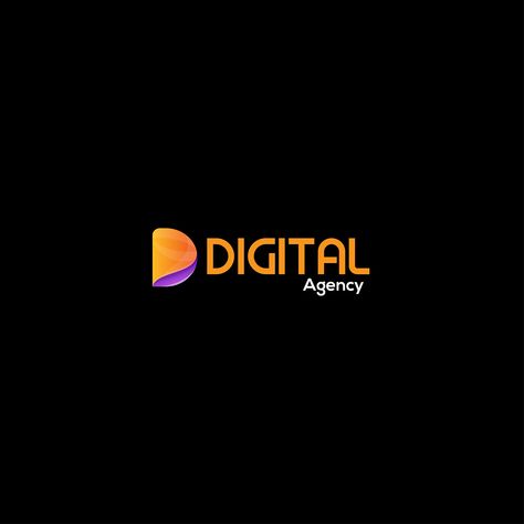 Digital Agency logo on Behance Advertising Logo Agency, Digital Agency Logo Design, Digital Agency Logo, Advertising Agency Logo, Design Agency Logo, Agency Logo, Business Branding Inspiration, Dslr Background, Iphone Instagram