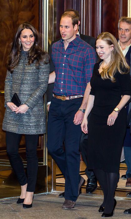 Tweed Coat Outfit, Photos Painting, Bill And Hillary Clinton, Queen Kate, Chelsea Clinton, Principe William, Kate Middleton Prince William, Royal Princess, Black Tweed