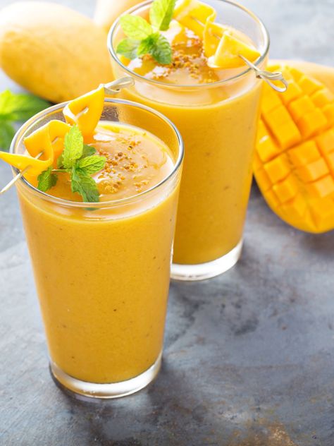 Mango Milkshake – Tasty Oven Lemon Recipes Healthy, Energy Smoothie Recipes, Mango Shake, Energy Boosting Smoothies, Energy Boosting Foods, Mango Milkshake, Mango Smoothie Recipes, High Protein Smoothies, Energy Smoothies