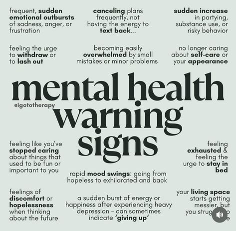 Mental Health Facts, Health Activities, Mental Health Therapy, Mental Health And Wellbeing, Mental Disorders, Foto Ideas Instagram, Mental And Emotional Health, Psychology Facts, Mental Health Matters