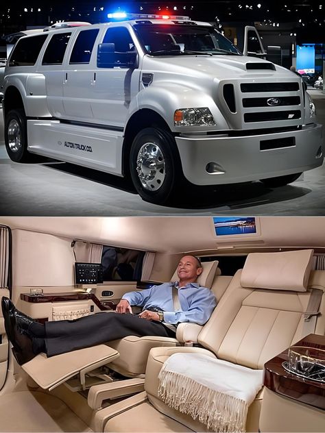 Luxury Pickup Trucks, Futuristic Pickup Truck Design, Limousines Luxury, Mercedes Benz Trucks Luxury, Luxury Suv Cars, Armored Limousine, Mercedes Pickup Truck, Small Caravans, Luxury Van