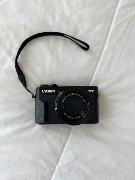 Powershot G7 X Mark Ii, Fotocamere Vintage, Canon G7x Mark Ii, Cute Camera, Camera Digital, Canon Powershot, Canon Camera, Birthday Wishlist, Photography Camera