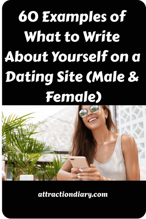 Discover valuable insights on creating compelling dating site profiles with examples for both men and women. Explore helpful tips on how to effectively write about yourself in the online dating world. This article provides practical advice to help you showcase your personality and stand out from the crowd. Dating Site Bio Ideas, Dating Bios For Women, Dating Bio Examples For Women, Dating Profile Bio Ideas, What To Write About Yourself, About Me Examples, Write About Yourself, Online Dating Profile Examples, Rekindle Romance