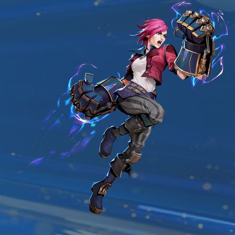 ArtStation - Riot x Arcane, Envar studio Vi Cosplay, 3d Karakter, Vi League Of Legends, League Of Legends Characters, Bd Comics, Lol League Of Legends, Street Fighter, Game Character, Character Concept