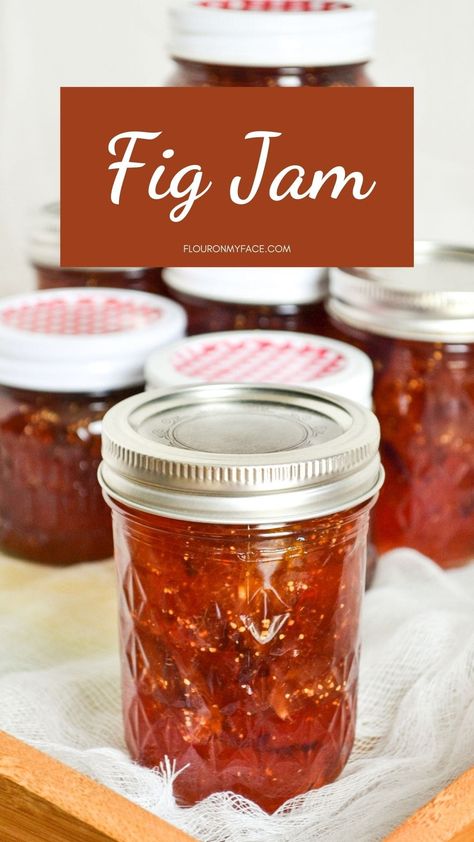 How to make homemade fig preserves. Fig Jam Uses, Fig Preserves Recipe, Preserving Fruit, Homemade Fig Jam, Fig Preserves, Canning Jam Recipes, Making Jam, Fig Jam Recipe, Fig Spread