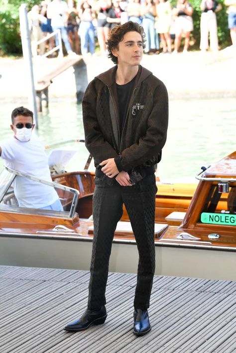 Venice, Boots, Iconic Fashion Moments, Fashion Moments, Iconic Fashion, Timothee Chalamet, Gq