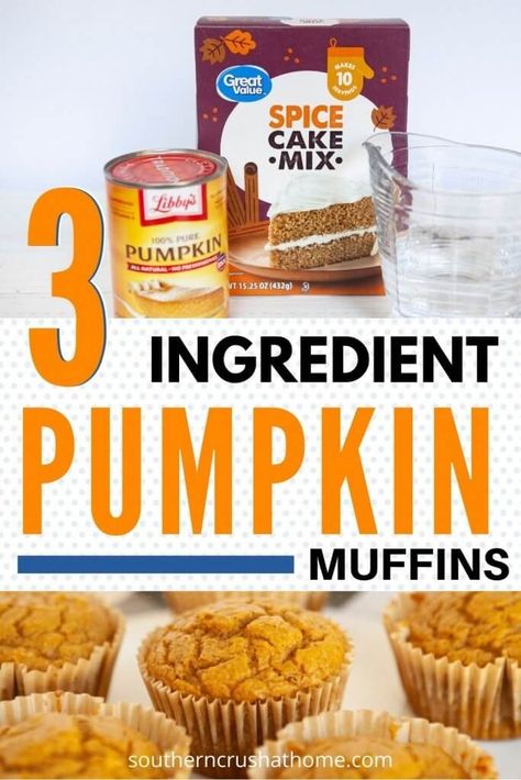 Spice Pumpkin Muffins, 2 Ingredient Pumpkin Spice Muffins, Essen, Easy Pumpkin Muffins Simple, 2 Ingredient Pumpkin Cupcakes, Ww 2 Ingredient Pumpkin Muffins, Cake Mix Pumpkin Muffins 3 Ingredients, Two Ingredient Pumpkin Muffins, Easy Pumpkin Muffins 2 Ingredients