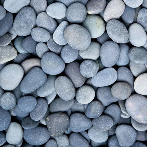 River Rock Landscaping, Elegant Tiles, Pebble Tile, Baby Blue Aesthetic, Light Blue Aesthetic, Stone Mosaic Tile, Tile Ceramic, Blue Aesthetic Pastel, River Rocks