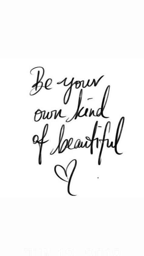 Quote about being you. Beautiful Beautiful Isnt A Size Quote, Beauty Comes From Inside, Beauty Inspirational Quotes, Quotes About Beauty On The Inside, Create Beauty Quotes, Beauty Is Found Within Quote, Short Quotes About Beauty Woman, Be Youtiful, Inspirational Quotes For Beauty Salon