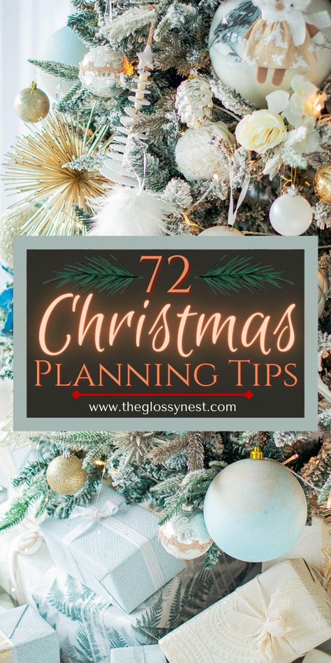 Christmas should be about spending time with loved ones, not feeling stressed! Keep things simple with these Christmas planning tips & tricks. Includes Christmas planning ideas for baking, meals, lunch & dinner, Christmas cards, budgeting & spending, decorations, activities, traditions, Christmas Day & Eve plans, gifts, holiday travel, cleaning & more. Preparation for Christmas doesn’t have to be a challenge. These Christmas planning tips will help you get organized this holiday season! Baking Meals, Christmas Tradition Ideas, Best Christmas Messages, Organized Christmas, Planning Christmas, Tradition Ideas, Christmas Tips, Dinner Christmas, Christmas To Do List