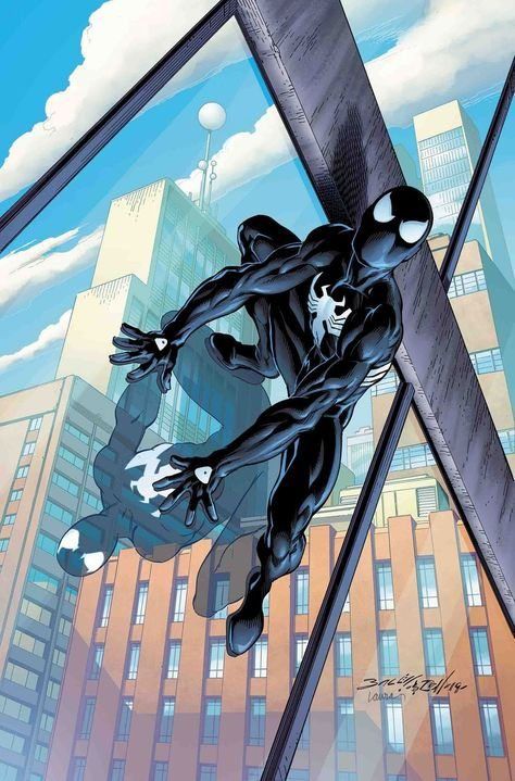 Spiderman Comic Art, All Spiderman, Symbiote Spiderman, Mark Bagley, Image Spiderman, Black Spiderman, Spectacular Spider Man, Spiderman Artwork, Spiderman Pictures