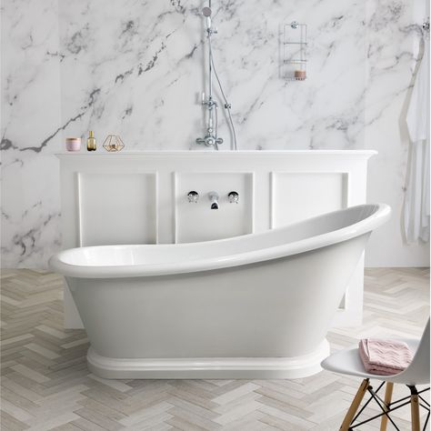 Traditional Baths - BC Designs | Luxury Designer Bathrooms Designer Bathrooms, Bath Paint, Slipper Bath, Small Bathtub, Wall Mounted Taps, Traditional Baths, Ideal Bathrooms, Bath Panel, Freestanding Bath