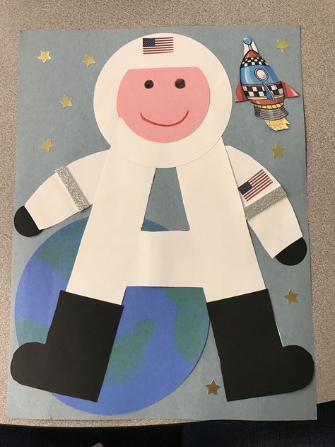 Letter A Activities – Reading Crafts Recipes More - A More Crafty Life Letter A Art, Astronaut Craft, Preschool Letter Crafts, Alphabet Crafts Preschool, Abc Crafts, Alphabet Letter Crafts, Alphabet Crafts, Letter Of The Week, Preschool Letters