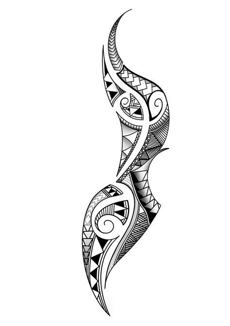 Maori Tattoo Stencil, Alien Tattoo Xenomorph, Maori Tattoo Patterns, Polynesian Tattoo Meanings, Tattoo Chest, Maori Designs, Alien Tattoo, Neck Tattoos, Surfboard Art