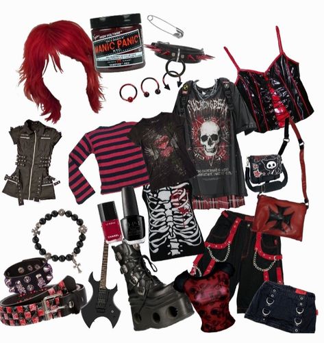 Mall goth thingsss Goth Lazy Outfits, Mall Goth Clothes, Mallgoth Outfits, Mall Goth Fashion, Mall Goth Outfits, Mall Goth Aesthetic, 90s Mall Goth, 2000s Mall Goth, Outfits Punk