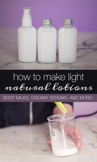 How to Make Lotion - Humblebee & Me Make Lotion, Diy Body Lotion, Homemade Body Lotion, Diy Moisturizer, Homemade Makeup, Diy Lotion, Liquid Oil, Body Milk, Face Lotion