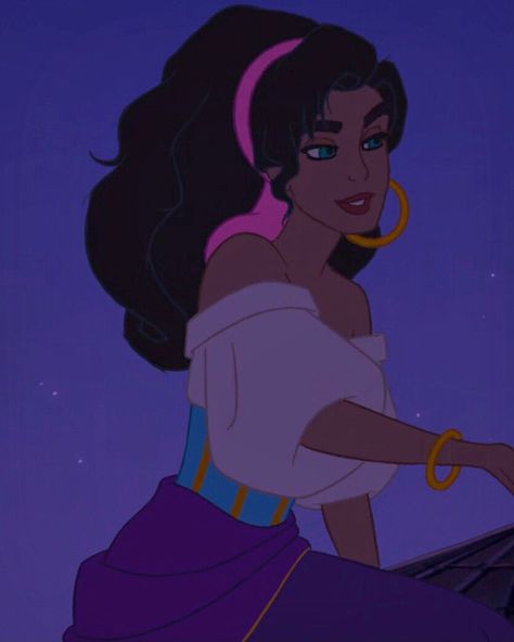 Esmeralda Disney, The Hunchback Of Notre Dame, Disney Character Art, Hunchback Of Notre Dame, Cute Disney Pictures, Best Disney Movies, Old Disney, Disney Aesthetic, Disney Princess Art