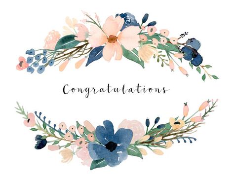 Say Congrats With a Free, Printable Wedding Card: Paper Trail Designs' Free, Printable Wedding Card Congratulations Images, Congratulations Greetings, Wedding Greetings, Wedding Congratulations Card, Daisy Cards, Free Wedding Printables, Wedding Cards Handmade, Karten Design, Wedding Congratulations