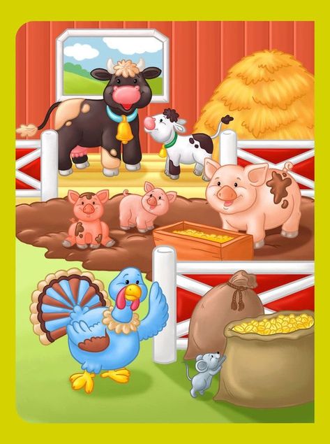 Farm Animals Decor, Farm Animal Crafts, Easter Backgrounds, Baby Farm Animals, Pig Art, Flower Quilt, Barnyard Animals, Background Images Wallpapers, Poster Drawing