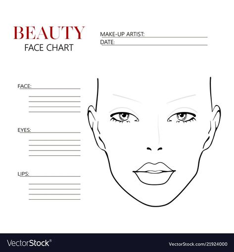 Face Template Makeup, Face Chart Makeup, Eyes Vector, Mac Face Charts, Makeup Charts, Face Charts, Face Template, Makeup Face Charts, Makeup Lessons