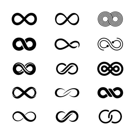 8 Infinity Symbol, 3d Infinity Symbol, Infinity Link Tattoo, Infinity Symbol Tattoo Men, Infinity Design Symbol, Eternity Logo Design, Infinity Doodle, Tattoo Infinity Symbol, Infinite Drawing