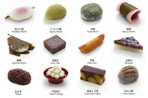 Essen, Wagashi Recipe, Japanese Pastries, Sakura Mochi, Japanese Wagashi, Sweet Red Bean Paste, Japanese Treats, Sweet Red Bean, Snack Shop