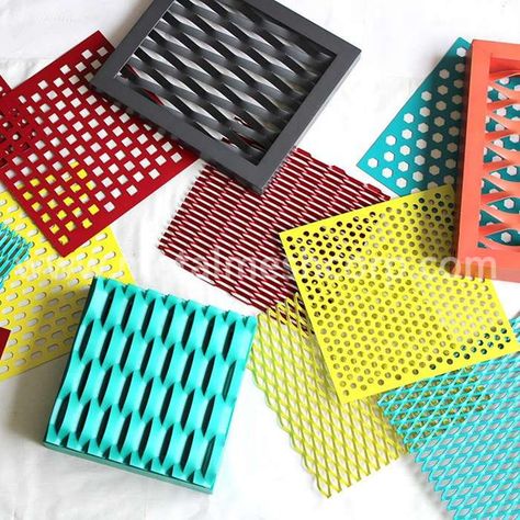 Expanded Metal Mesh, Expanded Metal, Bel Art, Metal Screen, Perforated Metal, Metal Sheet, Decorative Panels, Wooden Case, Metal Mesh