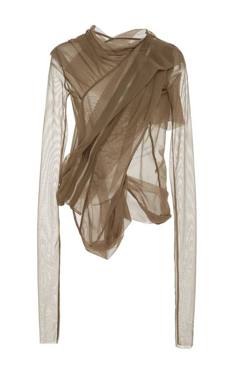 Tulle Jacket, Rick Owens Lilies, Mode Inspo, Sheer Fabric, Style Chic, Fashion Details, Rick Owens, Moda Operandi, Fashion Inspo Outfits