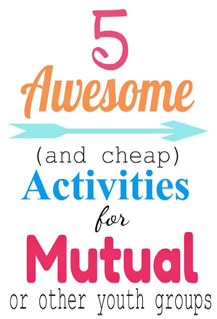 Young women activity ideas for class activities or combined mutual activities. Cheap, fun, and easy activities to put together. Youth Activity Ideas, Lds Yw Activities, Lds Youth Activities, Church Youth Activities, Lds Young Women Activities, Mutual Activities, Youth Group Activities, Yw Lesson, Activity Day Girls