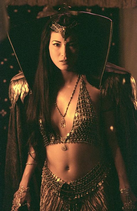 Cassandra (The Scorpion King) The Scorpion King, Scorpion King, Kelly Hu, Kings Movie, Heroic Fantasy, Asian American, Space Opera, Movie List, Scorpion