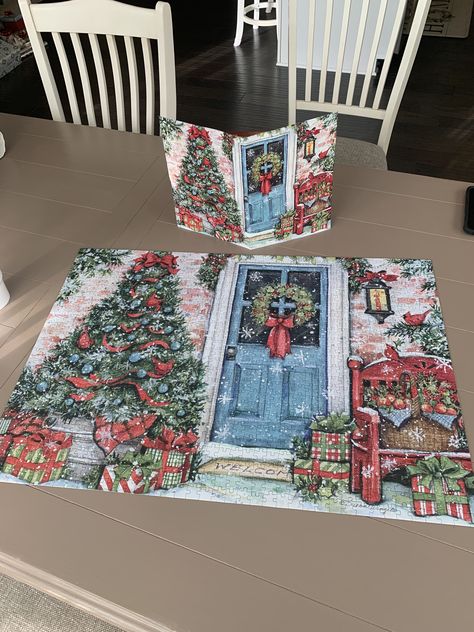 Christmas Puzzle Aesthetic, Puzzle Aesthetic, Puzzle Background, Christmas Jigsaw Puzzles Puzzle Warehouse, 2000 Piece Puzzle, Holiday Puzzle, Christmas Puzzle, Puzzle Art, Christmas Villages