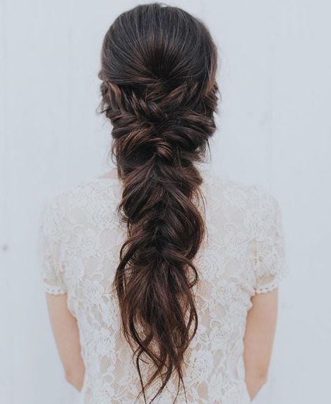 Wedding Hair Ideas, Half Up Wedding Hair, Mermaid Braid, Boho Wedding Hair, Best Wedding Hairstyles, Long Hair Wedding Styles, Wedding Hair Inspiration, Hairstyles For Long Hair, Wedding Hairstyles For Long Hair