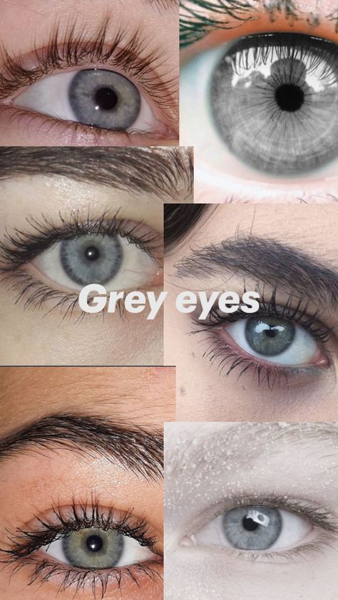 Grey Eye Makeup, Beautiful Eyes Color, Eye Contact Lenses, Grey Eyes, Perfect Nose, Male Eyes, Gray Eyes, Aesthetic Eyes, Mythical Creatures Art