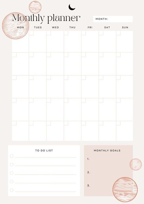 Free printable planner | Daily planner pages, Monthly planner template, Study planner Printable Daily Planner Pages, Daily Planner Printables Free, Free Printable Planner, Study Planner Printable, Monthly Planner Template, Printable Daily Planner, Monthly Planner Printable, Daily Planner Pages, Notes Planner