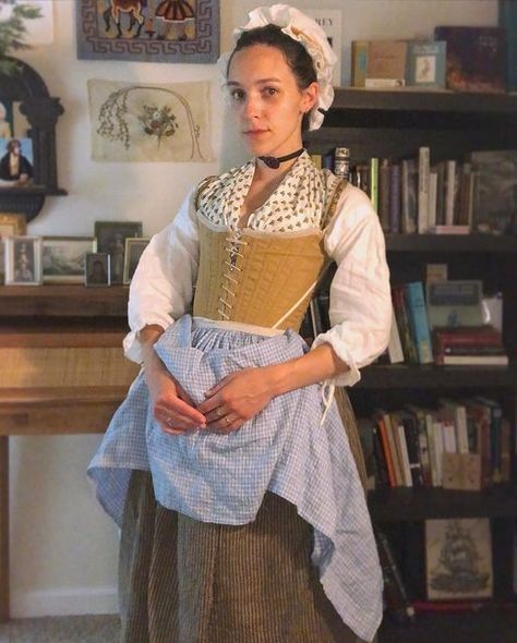 Madison Bouse on Instagram: "Sliding in just in time for the @burnleyandtrowbridge giveaway! This kerchief is my #BTFav, and I wish I had more photos of the modern outfits I’ve paired it with! It’s so handy to have around, whether I’m donning a full 18th century costume, working around the house, or feel like spicing up my look with some vintage Hollywood vibes. And on that note, I think I need one in every color. Why is this the only one I own?! By the way — literally every fabric you see in t Hollywood Vibes, History Bounding, 18th Century Costume, Dress History, Historical Dresses, I Wish I Had, Vintage Hollywood, Modern Outfits, Just In Time