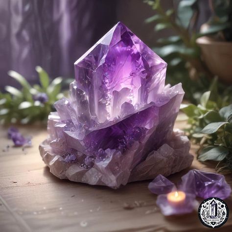 Mystical Monday: Start Your Week with Crystal Energy Unlock the magic of the week with our featured crystal, Amethyst! This stunning purple stone is renowned for its powerful healing properties and its ability to enhance intuition and provide calming energy. 🌟🔮 Amethyst’s Benefits: Emotional Balance: Amethyst helps in stabilizing mood swings and bringing emotional equilibrium. Its soothing energy can be particularly beneficial during times of stress or emotional turmoil​. Intuition Boost:... Purple Crystals Aesthetic, Calm And Composed, Amethyst Cave, Crystal Photography, Wake Up Refreshed, A Quiet Place, Crystal Amethyst, Crystal Aesthetic, Crystal Cave