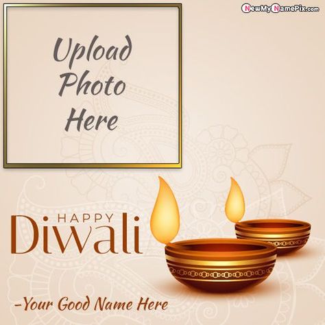 Nature, Diwali Greetings With Name, Deepawali Images, Diwali Photo Frame, Diwali Celebration Images, Diwali Frame, Deepawali Wishes, Happy Diwali In Hindi, Diwali Wishes With Name