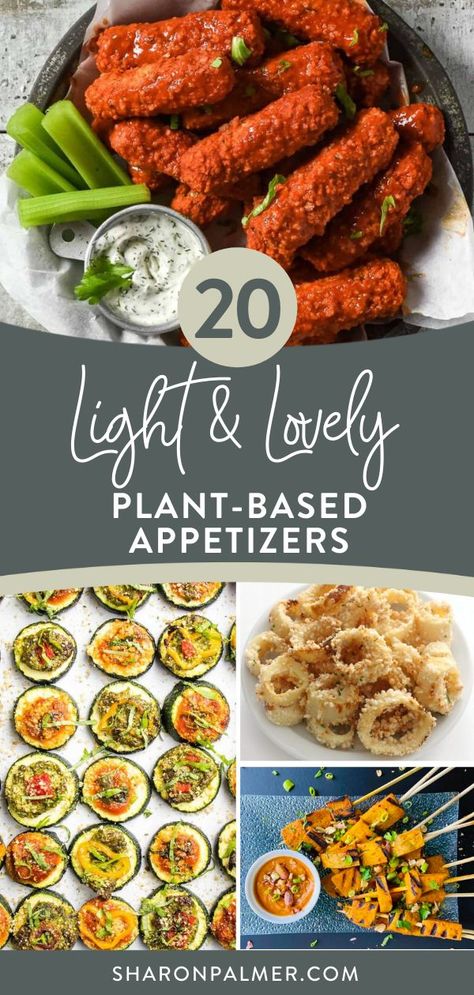 Healthy Appetizers Vegetarian, Plant Based Horderves, Plant Based Game Day Food, Easy Plant Based Appetizers, Vegan Party Sides, Plant Based Football Food, Vegan Buffet Food, Plant Based Finger Foods, Vegan Crockpot Appetizers