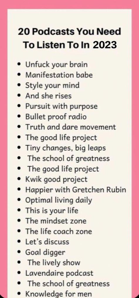 #NaturalHealthCare Best Girly Podcasts, Podcasts To Change Your Life, Free Podcasts To Listen To, Podcast To Listen To Become That Girl, Podcasts For Knowledge, What Podcast Should I Listen To, Self Care Podcast Spotify, Must Listen Podcasts, Great Podcasts To Listen To