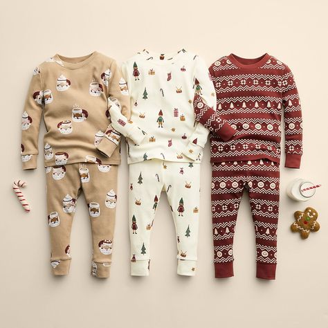 Sleep wear, Christmas, Toddler, Pajama Set, Santa, Christmas tree, Kids Christmas Pajamas, Santa Sessions, Lauren Conrad Collection, Santa Experience, Christmas Toddler, Christmas Pajamas Kids, Santa Christmas Tree, Pajama Outfits, Christmas Pjs