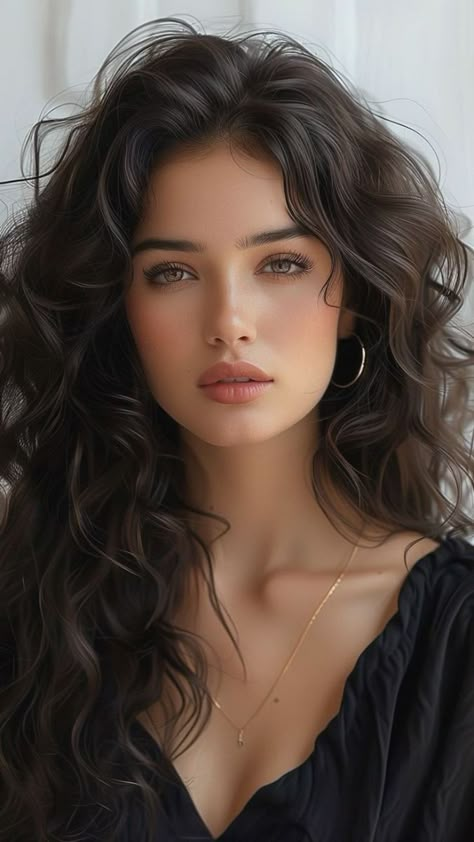 Dye Hairstyles, Perfect Brunette, American Beauty, Beauty Face, Beautiful Eyes, Dark Hair, Pretty Face, Woman Face, Beautiful Hair