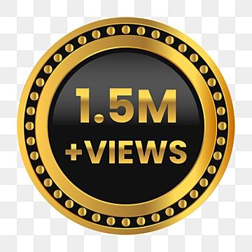 5 Million Views Logo, 1million Views Logo, 1 Million Views Logo, Million Views Logo, Png Youtube, Png Pic, Dslr Blur Background, Gujarati Photo, Bus Cartoon