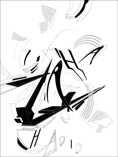 zaha hadid - http://cargocollective.com/pedrolavin/posters Zaha Hadid Sketch, Zaha Hadid Drawings, Different Drawing Styles, Zaha Hadid Architecture, Deconstructivism, Paper Architecture, Hand Drawings, Zaha Hadid Architects, Architecture Painting