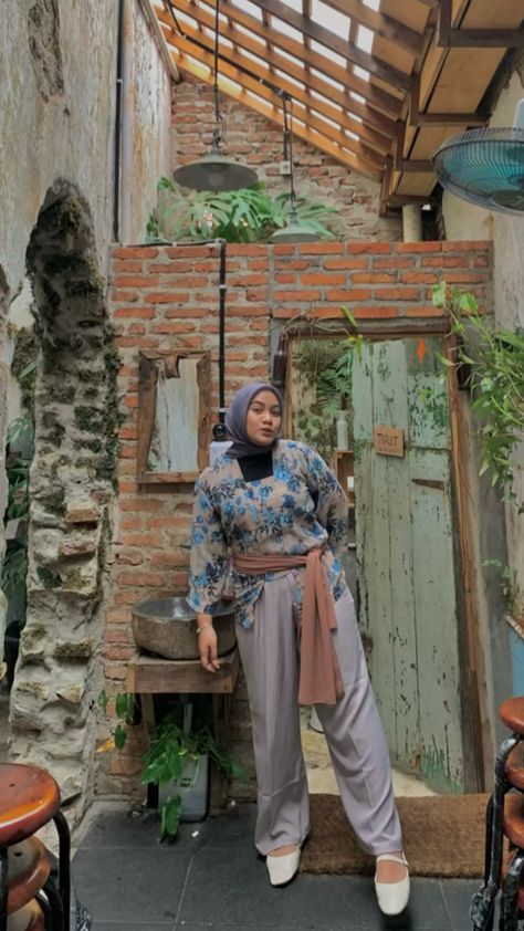 Kebaya Casual, Ootd Kebaya, Batik, Ootd