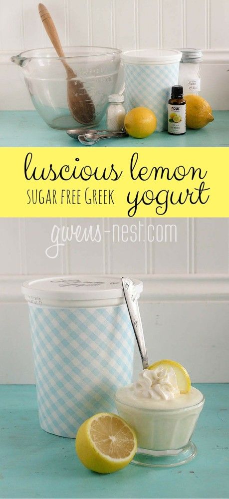 THIS lemon yogurt is my life. It tastes like lemonade pie, but it's high in protein and sugar free. SO MUCH YUM! Here's how to make a whole quart! Thm Greek Yogurt Recipes, Lemon Yogurt Recipe, Siggis Yogurt, Lemon Greek Yogurt, Lemonade Pie, Thm Breakfast, Sugar Free Snacks, Trim Healthy Recipes, Protein Packed Snacks