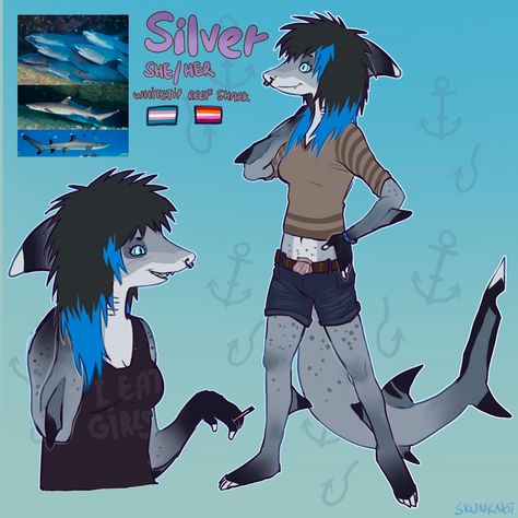 Shark Fursona Art, Fursona Art Character Design, Shark Oc Art, Shark Fursuit, Anthro Shark, Shark Fursona, Shark Oc, Fursona Inspiration, Shark Character