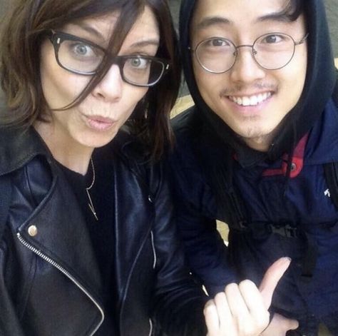 Steven Yeun, Lauren Cohan, At The Airport, Walking Dead, The Walking Dead, We Heart It, Walking, Lost, Twitter