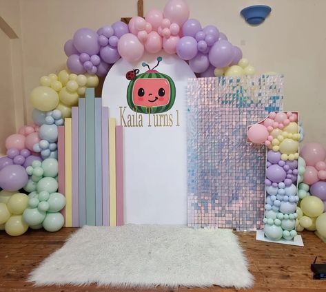 Cocomelon Theme Decoration, Cocomelon Photoshoot Ideas, Cocomelon Birthday Theme Decoration, Cocomelon Backdrop Ideas, Cocomelon Birthday Backdrop, Cocomelon Theme Birthday Party, Cocomelon Birthday Party Ideas, Cocomelon Party Ideas, Cocomelon Backdrop