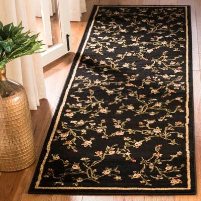 Classy Decor, Green Area Rug, Floral Area Rugs, Black Area Rugs, Green Area Rugs, Nebraska Furniture Mart, Floral Rug, Green Rug, Round Rugs